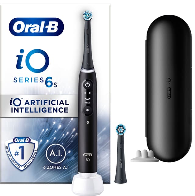 Oral-B iO 6s elektrisk tandbørste 409137 (sort/lava)