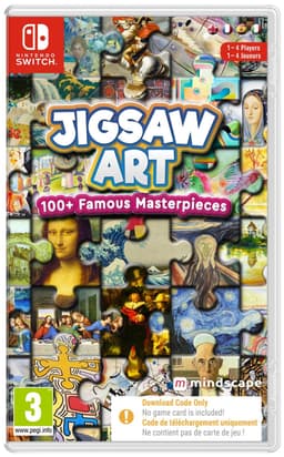 Jigsaw Art: 100+ Famous Masterpieces (Switch)