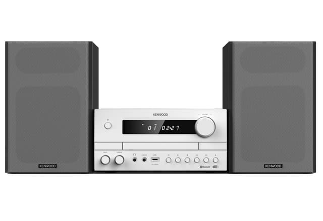 Kenwood M-822DAB Minianlæg med Bluetooth og DAB+ (Hvid)