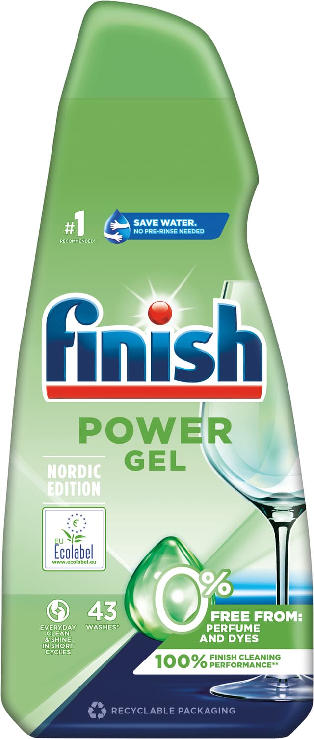 Finish PowerGel 0% opvaskemiddel 3266953