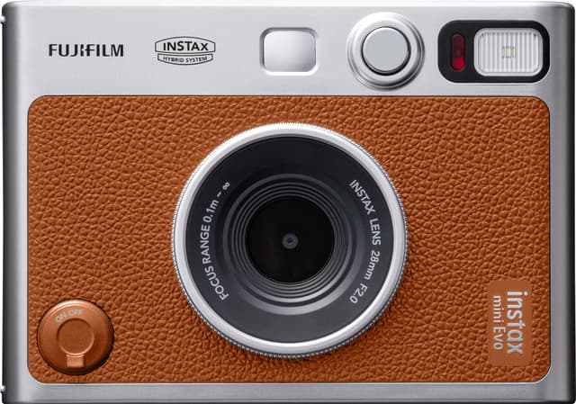 Fujifilm Instax Mini Evo kamera (brun)