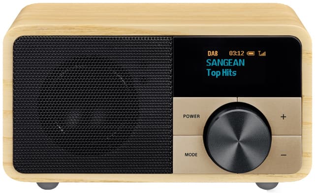 Sangean DDR-7 digitalradio (naturtræ)