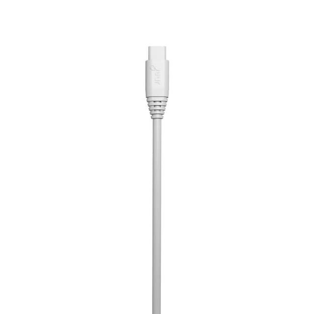 GEAR Synkkabel MicroUSB 2,0m Rundt Kabel Hvid