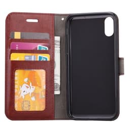 Wallet 3-kort til Apple iPhone XR (6,1 ")  - brun