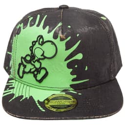 Nintendo – Yoshi snapback cap (sort/grøn)