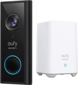 Eufy 2K Video Doorbell +Eufy Security HomeBase 2 gateway