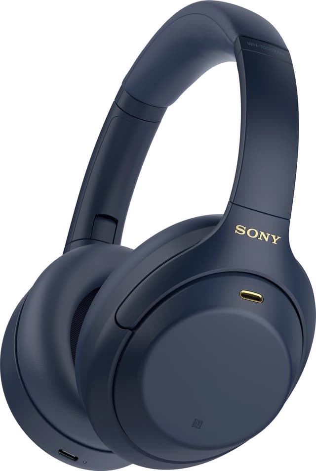 Sony wireless around-ear høretelefoner WH-1000XM4 (blue)