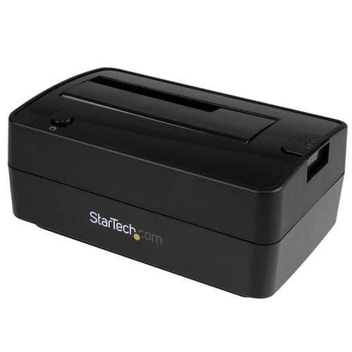 StarTech.com SDOCKU313E, HDD, SSD, SATA, Serial ATA II, Serial ATA III, 2.5,3.5", 6 TB, USB 3.2 Gen 2 (3.1 Gen 2) Type-B, 10 Gbit/sek.