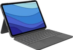 Logitech Combo Touch tastaturcover til iPad Pro 12,9 (grå)