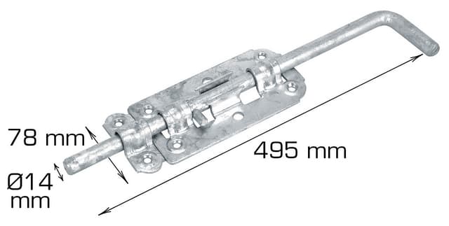 Skudrigle - 495 mm.