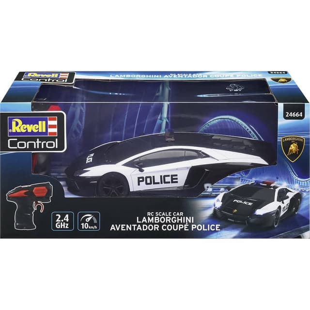 Revell 24664 Lamborghini Aventador Police RC-modelbil, begyndermodel