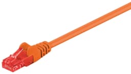 Netværkskabel CAT 6, U/UTP, orange