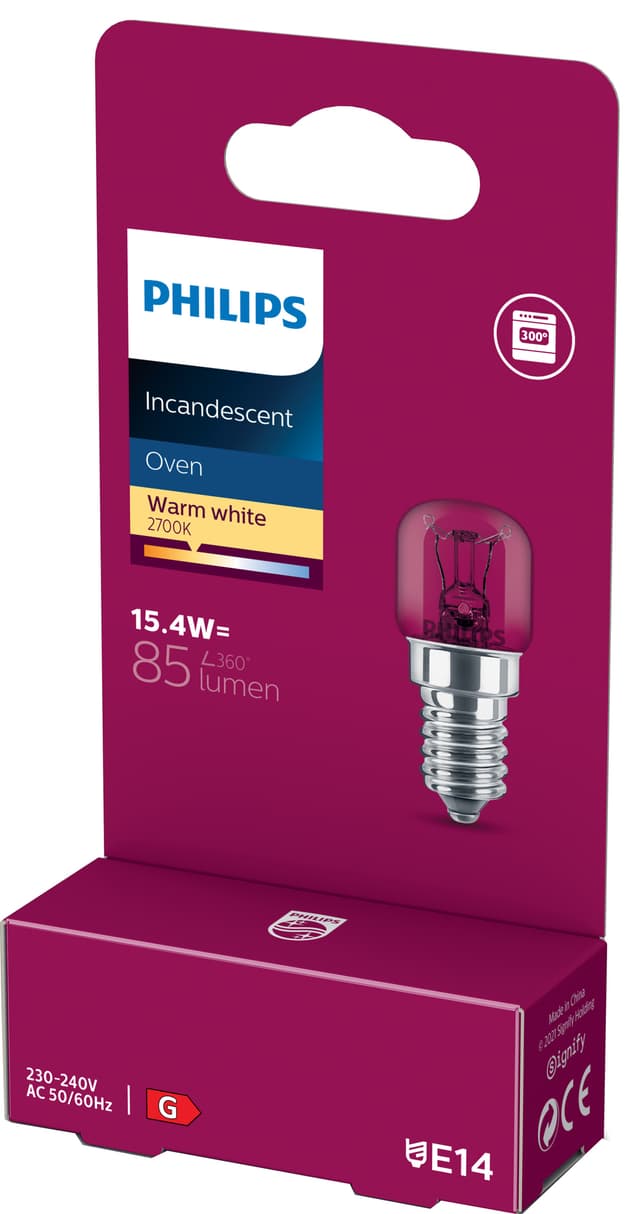 Philips ovnpære 15,4W E14 871951433453300