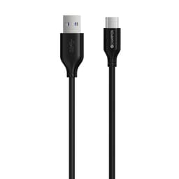 USB-A til USB-C kabel 1m sort