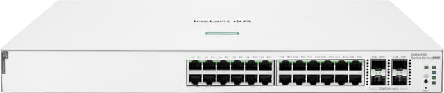 HPE Networking Instant On 1930 (24G 4SFP+ 195W) netværksswitch