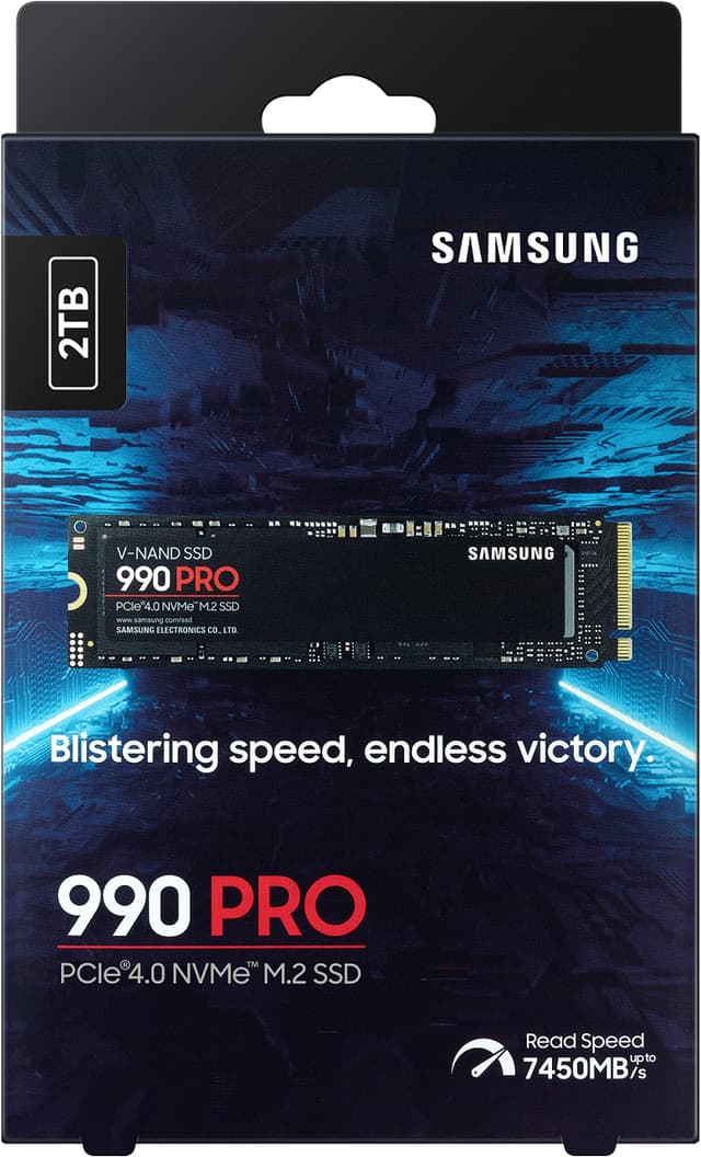 Samsung 990 Pro intern SSD (2TB)