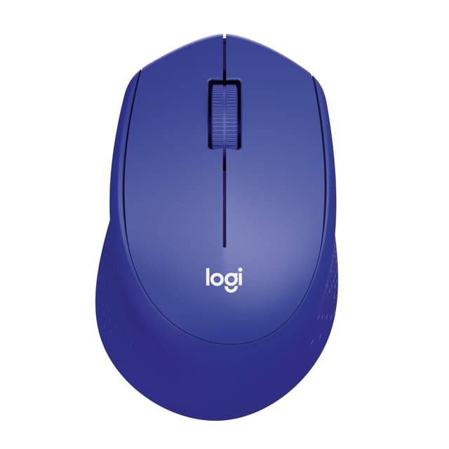 Logitech M330 Silent Plus trådløs mus - blå