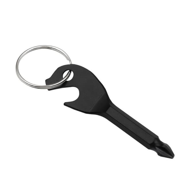 Bærbar flaskeåbner Key Design Mini Phillips skruetrækker