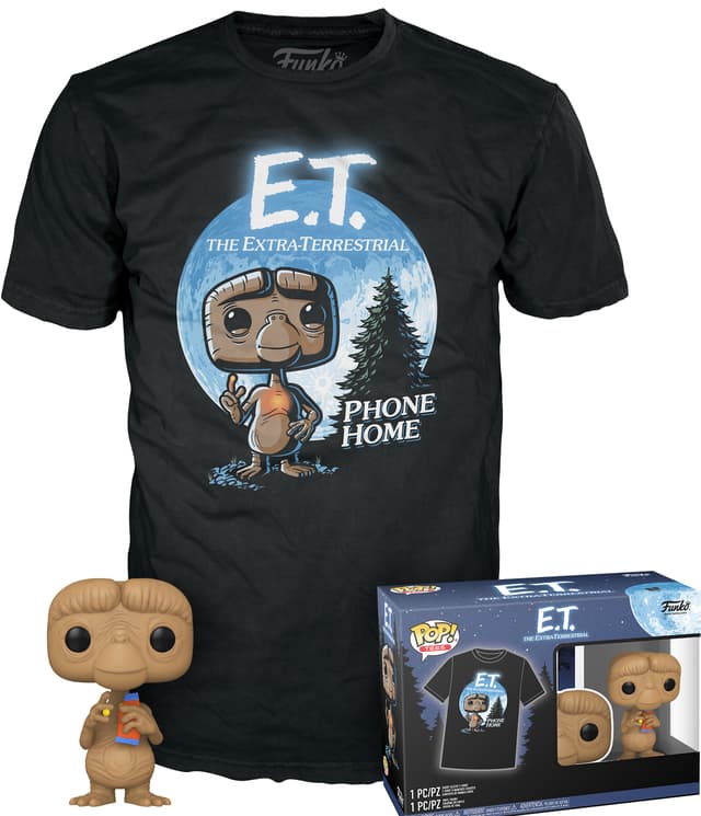 Funko Pop! Og Tee E.T med Reeses (XL)