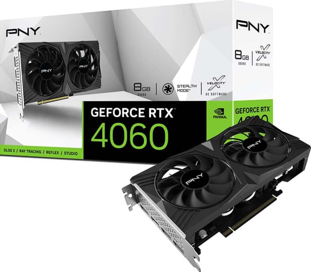 PNY RTX 4060 8GB VERTO Dual Fan Edition DLSS 3