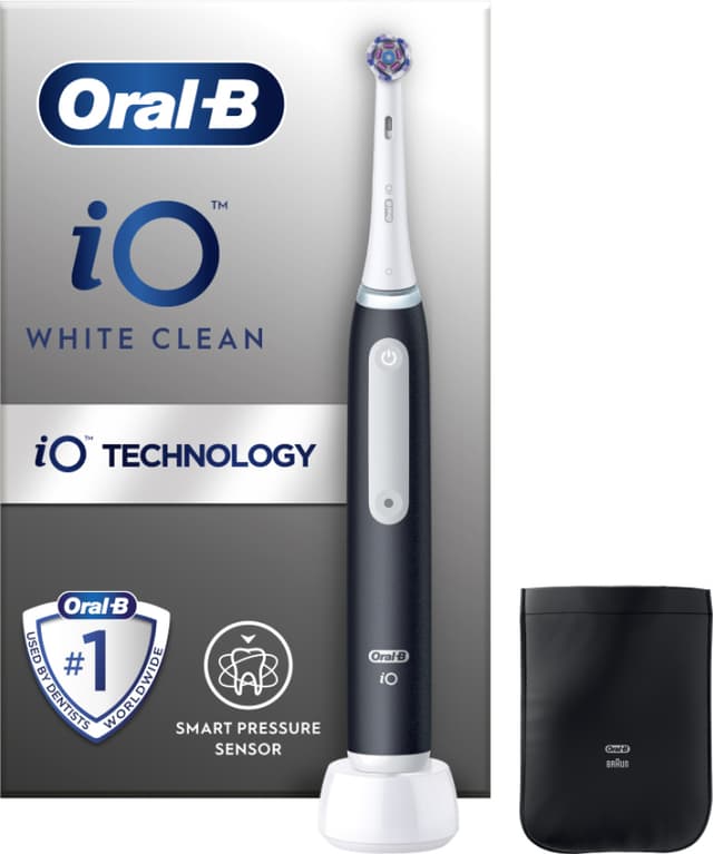 Oral-B iO White Clean elektrisk tandbørste 117753 (sort)