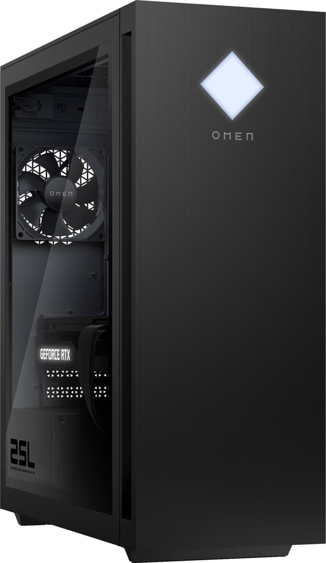 HP Omen 25L i5-14F/16/1TB/4060 stationær gaming-computer