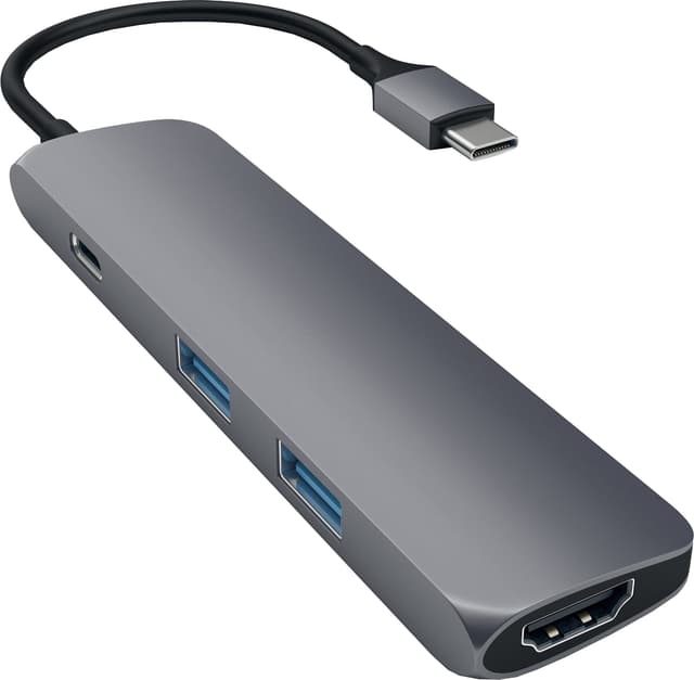 Satechi Type-C Slim Multi-port Adapter 4K Space Gray