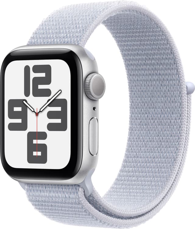 Apple Watch SE 2nd Gen 40mm LTE (Silver Alu/Blue Cloud sport loop)