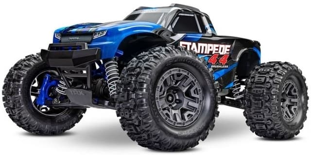 Traxxas Stemplet 4x4 BL-2S RTR TQ Blå