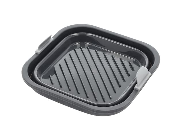 HOLM Firkant Silikoneform til airfryer 19 x 19 x 6 cm