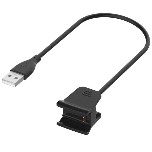 55cm udskiftning USB-opladningskabel ledning til Fitbit Alta HR - sort