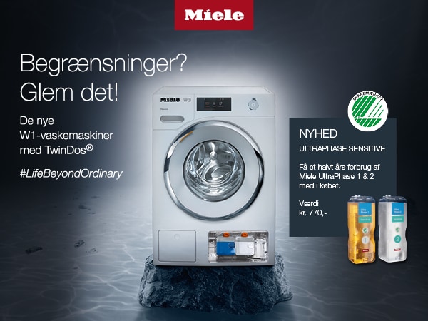 Miele TwinDos vaske-tørremaskine WTH130 TÆNK TESTVINDER ...