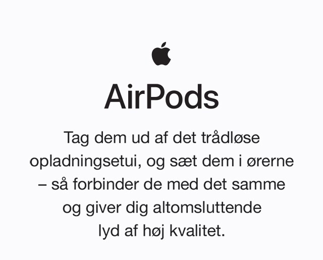 Airpods - Trådløse til op over begge ører | Elgiganten