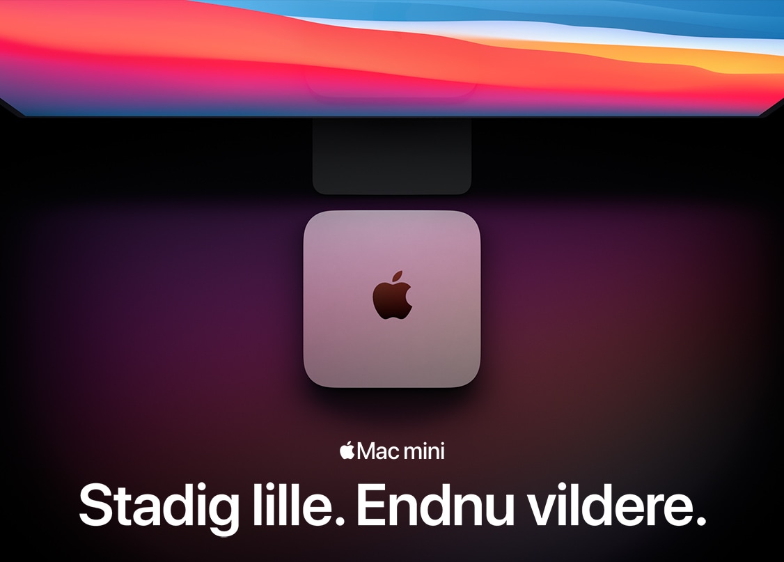 Mac mini med Apple M1-chippen