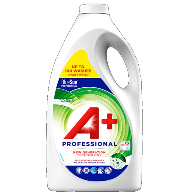 A+ Professional White flydende vaskemiddel 51801