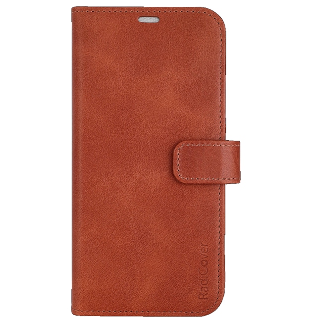 Radicover 2-i-1 wallet case til iPhone 14 Plus (brun)