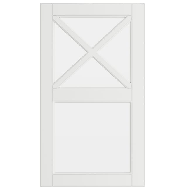 Epoq Heritage Mansion vitrinelåge 40x70 til køkken (Classic White)