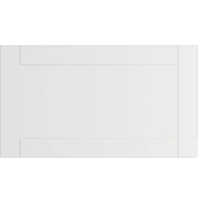 Epoq Shaker horisontal låge 70x40 til køkken (classic white)