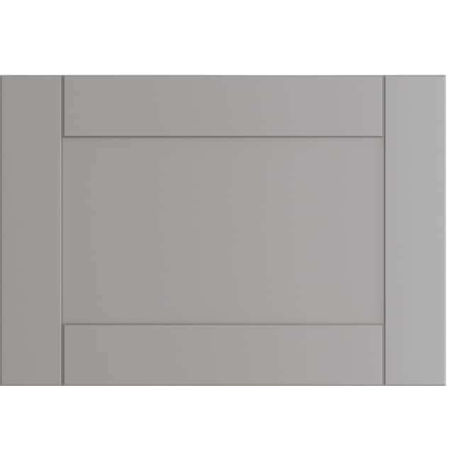 Epoq Shaker bund skuffefront til køkken 50x35 (Steel Grey)