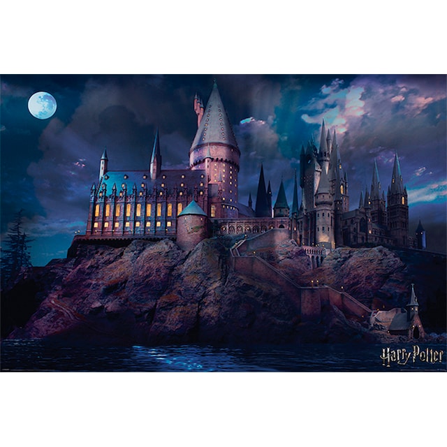 Harry Potter plakat Hogwarts