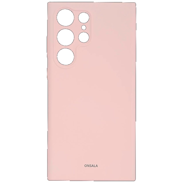 Onsala Samsung Galaxy S23 Ultra Silicone cover (pink)