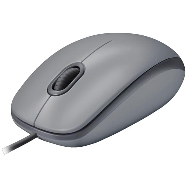 Logitech M110 Silent mus med ledning (blå)