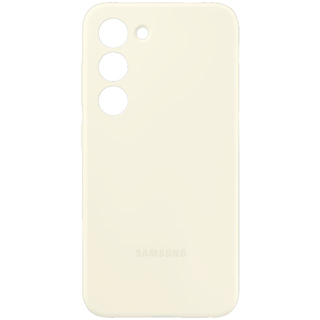 Samsung Galaxy S23+ Silicone cover (beige)