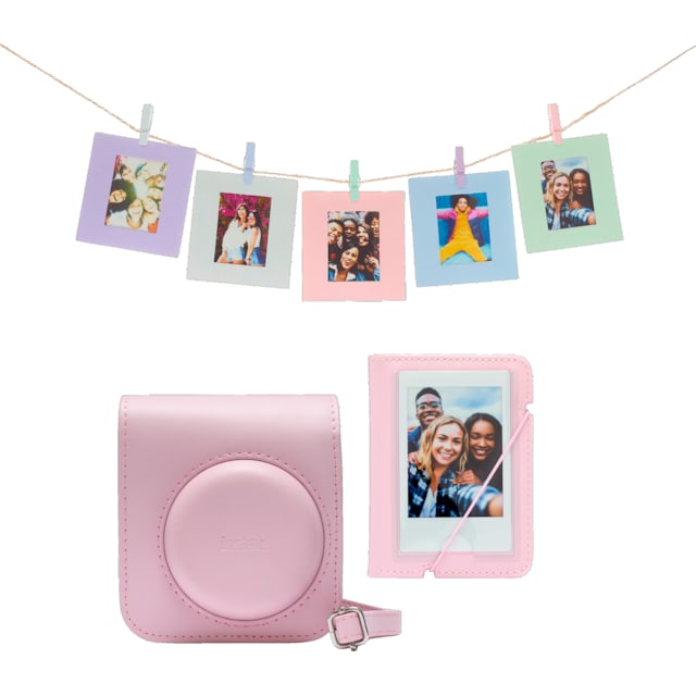 Fujifilm Instax Mini 12 tilbehørssæt (pink)