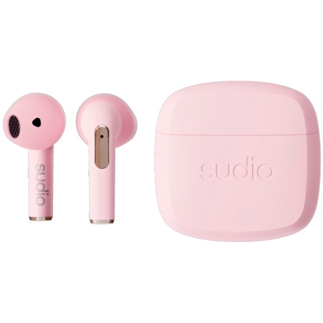 Sudio N2 trådløse in-ear høretelefoner (pink)