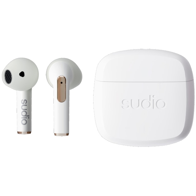 Sudio N2 trådløse in-ear høretelefoner (hvid)