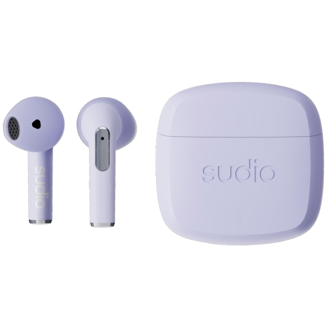 Sudio N2 trådløse in-ear høretelefoner (lilla)