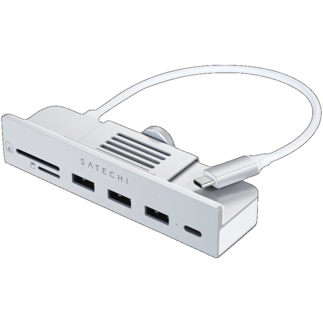 Satechi 24” iMac 2021 USB-hub (sølv)