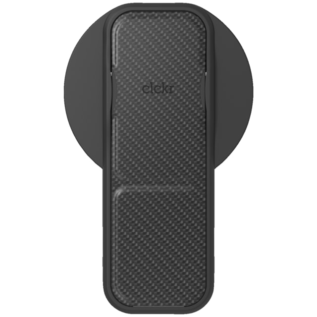 CLCKR MagSafe greb til mobiltelefon (Carbon Black)