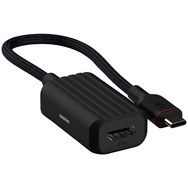 Unysink USB-C to HDMI-adapter 10377 (sort)
